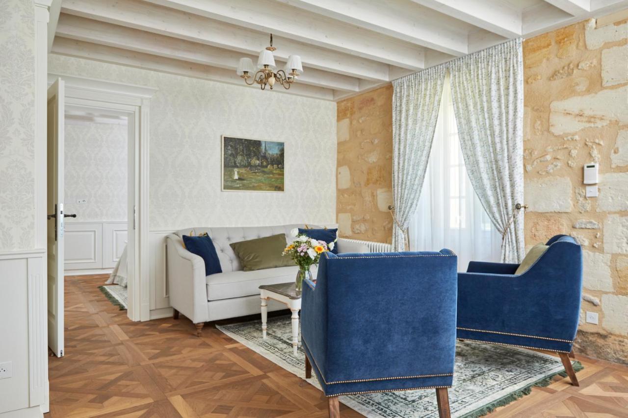 Chateau De Clotte & Suites Les Salles-de-Castillon Bagian luar foto