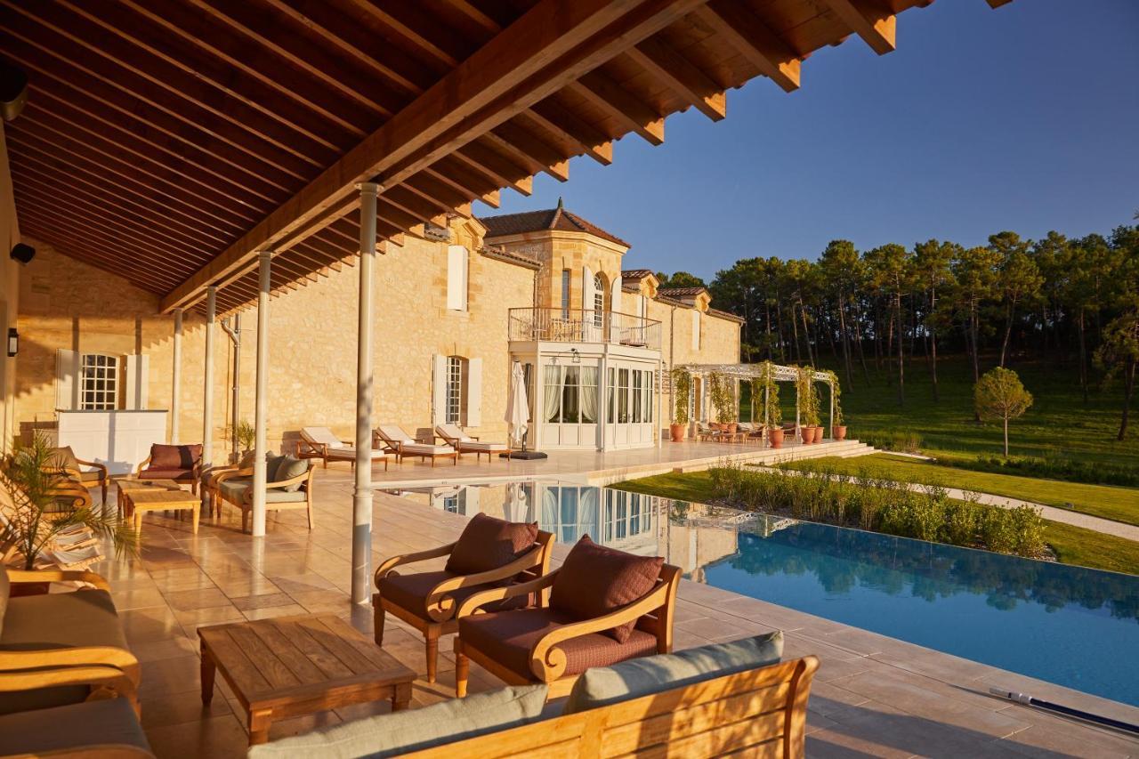 Chateau De Clotte & Suites Les Salles-de-Castillon Bagian luar foto